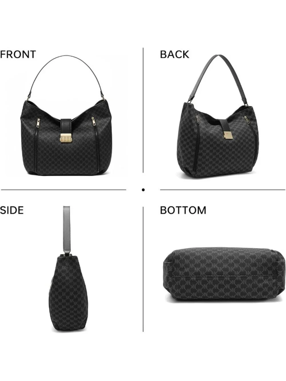 Stylish Large Hobo Tote Bag for Women | Versatile Shoulder Bag for Work & Travel
